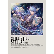 【READY STOCK】Poster Cover Album still still stellar by Hoshimachi Suisei for room/wall/gift