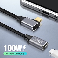 USB Type C Extension Cable USB 3.1 Male to Female Extender Charging Cord PD 100W