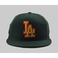 LA Green Snapback Cap