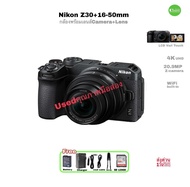 Nikon Z30 + 16-50mm VR Mirrorless Camera กล้องมิลเลอร์เลสพร้อมเลนส์ 20.9MP 4K WiFi จอภาพ 3.0” LCD To