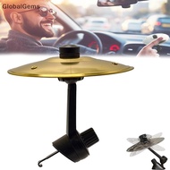 Car Crash Cymbal Vehicle-mounted Knocking Cymbal Ornaments Car Air Outlet Car Mini Drum Cymbal