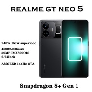 Realme GT NEO5 NEO 5 Smartphone Snapdragon 8+ Gen 1 150/240W Super Charge 6.74 1.5K AMOLED 144HZ 50MP IMX890 NFC Mobile Phone