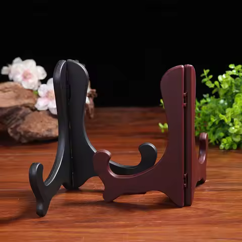 New-1PC Portable Easels Plate Holder Display Stand Stander Picture Frame Photo Tools Display Dish Ra