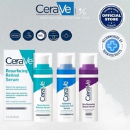 CeraVe Resurfacing Retinol Acne Serum | CeraVe Hydrating Hyaluronic Acid Serum | CeraVe Skin Renewin