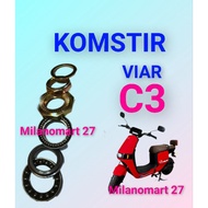 Steering wheel Viar electric bicycle komfork headset cone Viar C3