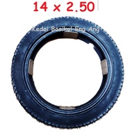 Tayar 14x2.50 14x2.125 tayar tuibless untuk basikal electric E Bike  14x2.50 14x2.125