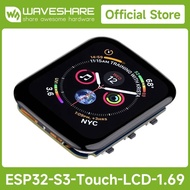 Waveshare ESP32-S3 1.69inch Touch Display Development Board, 240×280 Pixels, Micro LCD Display With 