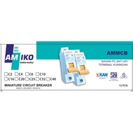 MCB C2,C4,C6,C10,C16,C20,C25,C32,C40 Type C 240V-400V~50Hz/6000A