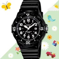 CASIO 手錶專賣店 LRW-200H-1B 女錶 兒童錶 防水100米 日期 可旋轉錶圈 膠質錶帶