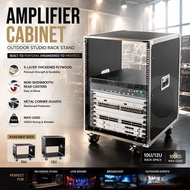 8U / 12U / 16U Amplifier Case Cabinet Shelf KTV Karaoke Home Audio Flight Case Cabinet Mixer Amplifi