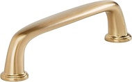 Amerock BP53702CZ | Champagne Bronze Cabinet Pull | 3-3/4 inch (96mm) Center-to-Center Cabinet Handl