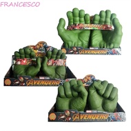 FRANCESCO Hulk Gloves, Avengers Marvel Hulk Fists Cosplay, Costome Accessories Model Toy Gamma Grip Cosplay Toys Cosplay Gloves Halloween