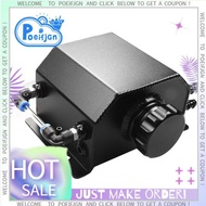 1L Universal Square Overflow Jug Oil Jug Oil Tank Oil Storage Tank Auto Supplies,Black