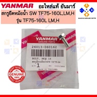 YANMAR Radiator Mounting Screw SW TF75-160L LM H BOLT M6x16 (26013-060162)