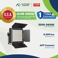 GVM 1000D 45W RGB LED Studio Video Light Bi-Color Soft Light Panel