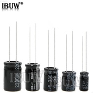 Electrolytic capacitor 6.3V 16V 25V 35V 50V 63V 200V 400V 450V 10UF 22UF 47UF 100UF 220UF 330UF 470U