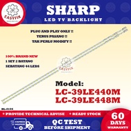 LC-39LE440M / LC-39LE448M SHARP 39 INCH LED TV BACKLIGHT ( LAMPU TV ) LC-39LE440 39LE440M LC-39LE448