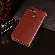 SHC888 OPPO F9/A7/ A5S/A12 A1K A11K A12 A17 A17K FLIP COVER WALLET BUTTON LEATHER CASE STANDING BOOK
