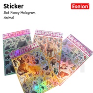 Animal Character Stickers QQ-SS Animal Laser Stickers