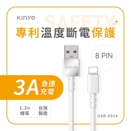 Tax Included One Year Original Warranty KINYO Made in Taiwan Fast Charge 3A Overheating Power-off 1.