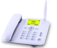 English GSM MHz SIM Card Fixed Phone With FM Radio Call ID Handfree Landline Phone Fixed Wireless Te