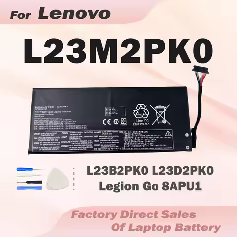 L23B2PK0 L23M2PK0 L23D2PK0 New Battery High Quality Replace For Legion Go 8APU1 82Wh 7.76V 10567mAh 