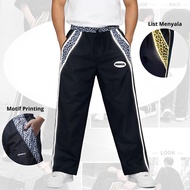 VINTAGE Y2K BUGGY PANTS LEOPARD MOTIF FOR MEN AND Wanita