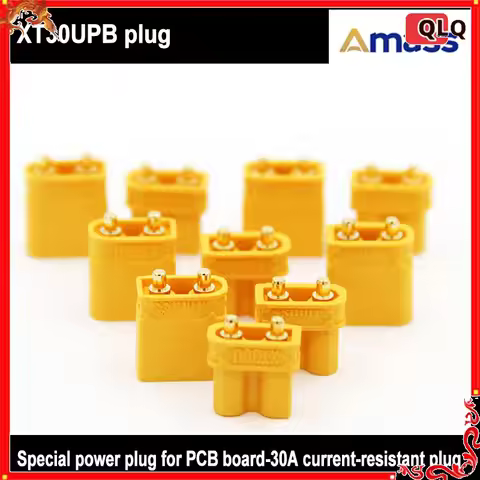 10pcs/Lots Xt30/Xt30U Plug M-F Bullet Connectors Plugs For Rc Lipo Battery Quadcopter Multicopter Fo