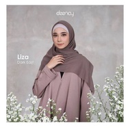 Liza Plain Zinc Ori Quadrilateral Hijab Hijab