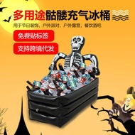 Halloween Decoration Skull Ice Bucket Halloween Party Supplies Drink Bucket Halloween Decorations St