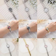 Fashion Stainless Steel Wrist Watch Italian Charm Modular Watch Bracelet DIY Jewelry Making Gift