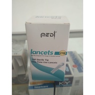 Jarum Lancet Medilance 21g/ Jarum Bekam 21G/ MedT 21G