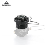 Campingmoon BKZ10 BKZ11 Outdoor Butane Gas Cartridge Adapter Black Isobutane to Butane Gas Adaptor C