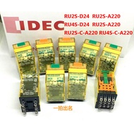 IDEC Izumi RU4S - D24, RU2S - D24, RU25 - A220, DC24V, C - A220 relay, C - A110