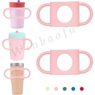 Silicone Dual-Handle Tumbler Grip Compatible with owala 12oz 15oz kids tumbler, Accessories Handle F