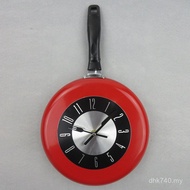 Kitchen Clock Wall Clock Clock Clock Creative Spain Restaurant Living Room Metal Fashion Quartz Pan 