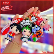 GANTUNGAN ONE PIECE KEYCHAIN LUFFY KEYCHAIN MUGIWARA CREW KEYCHAIN/ ONE PIECE KEYCHAIN