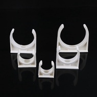10pcs PVC Pipe Clamp Paip Bracket 20/25/32/40/50mm PVC Pipe Support Fittings