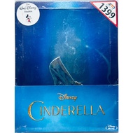 Blu-ray + DVD Steel Book : Cinderella (2015) The Movie "Lily James Richard Madden Cate Blanchett"