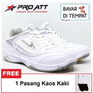 FIURI – Pro ATT - BSD 640 PUTIH BIRU 39-43 - Sepatu Kets Pria - Sepatu Sneakers Pria - Sepatu Olahra