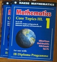 (NEGOTIABLE) Haese Mathematics Core Topics HL 1 IB Diploma Programme Textbook