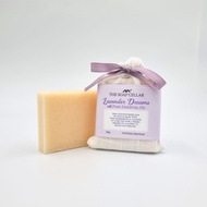 LAVENDER DREAMS HANDMADE ESSENTIAL OIL SOAP BAR - THE SOAP CELLAR