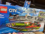 LEGO 樂高 CITY 系列 60254 賽艇運輸車