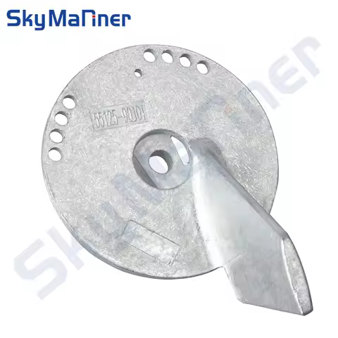 55125-90J01 Trim Tab Zinc Anode for Suzuki Outboard DF70-140HP 55125-90J00 Boat Engine Replaces Part