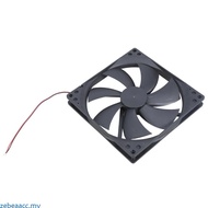 zebeaacc 180x180x25mm 12VDC Exhaust Fan For Gaming PC Server Rack And Pet Enclosure Cooling