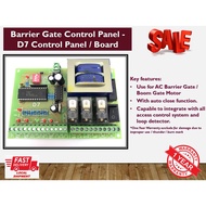 D7 Barrier Gate Control Panel - D7 Control Panel / Board