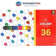 Colleen Colored Pencils 36 Sticks 36 Colors 775(Square Rod)