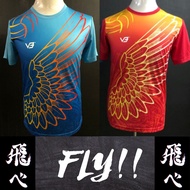 Jersey Sports Black Jersey RED Blue Jersey V3 Sports Light Weight Fast Dry FLY