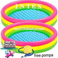 Intex Pelangi Children's Pool / intex Rubber Pool / intex Swimming Pool 57412 [114cm]