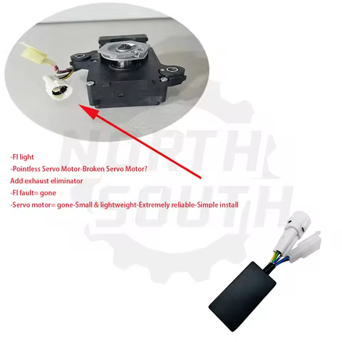 For Kawasaki ZX-6R 636 ZX-10R Z1000 Z750 Z800 H2 H2R Exhaust servo module